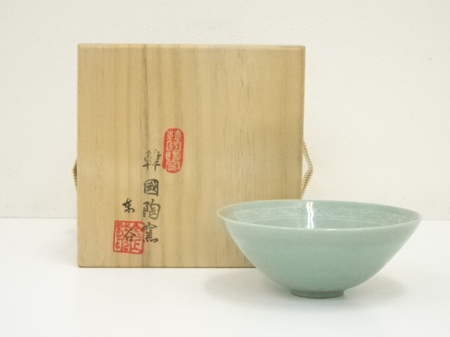 道具 ] - 道具 東谷造 高麗青磁茶碗（共箱） | 宗 sou::お茶道具・着物